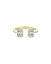 Forever Creations Usa Inc. Forever Creations Signature Collection 14k 0.32 Ct. Tw. Diamond Open Ring