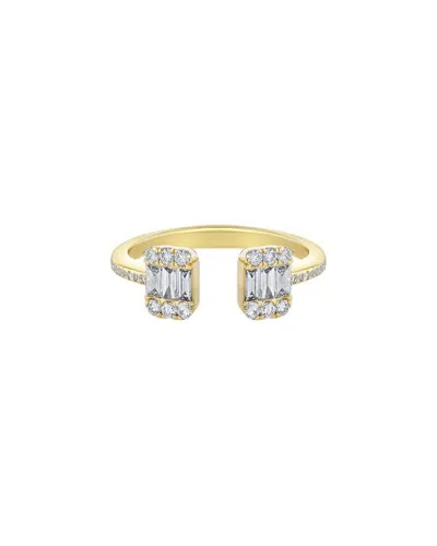 FOREVER CREATIONS USA INC. FOREVER CREATIONS SIGNATURE COLLECTION 14K 0.32 CT. TW. DIAMOND OPEN RING