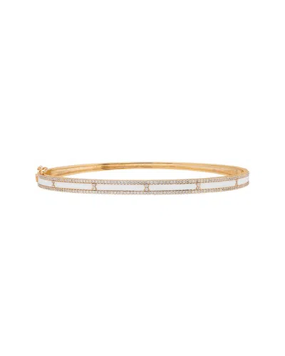 Forever Creations Usa Inc. Forever Creations Signature Collections 14k 0.66 Ct. Tw. Diamond Bangle In Gold