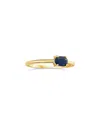 Forever Creations Usa Inc. Signature Collection 14k 0.55 Ct. Tw. Sapphire Half-eternity Ring