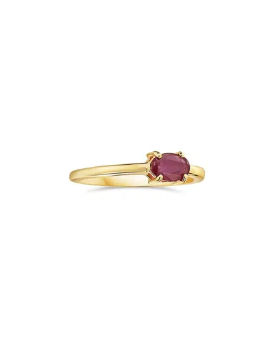FOREVER CREATIONS USA INC. FOREVER CREATIONS USA INC. SIGNATURE COLLECTION 14K 0.58 CT. TW. RUBY HALF-ETERNITY RING