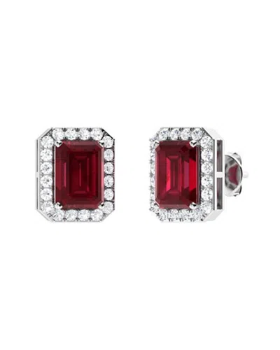 Forever Creations Usa Inc. Signature Collection 14k 1.00 Ct. Tw. Diamond & Ruby Studs