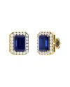 Forever Creations Usa Inc. Signature Collection 14k 1.00 Ct. Tw. Diamond & Sapphire Studs