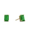 Forever Creations Usa Inc. Signature Collection 14k 1.08 Ct. Tw. Emerald Earrings