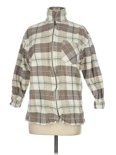 Pre-owned Forever Fleece Jacket In White