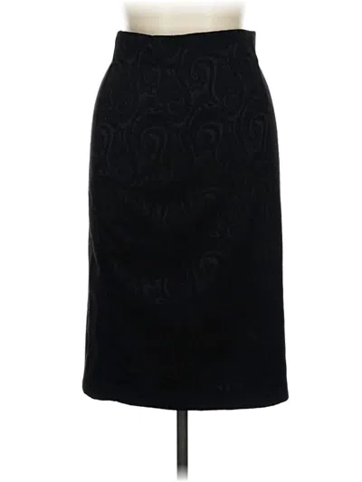Pre-owned Forever Formal Skirt In Black