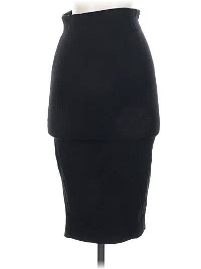 Pre-owned Forever Formal Skirt In Black