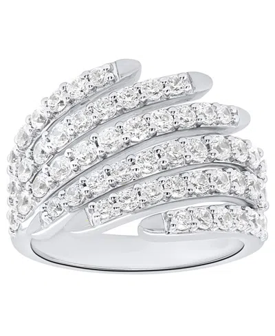 Forever Grown Diamonds Lab-grown Diamond Ring (2.ct. T.w.) In 14k Gold Plated Sterling Silver