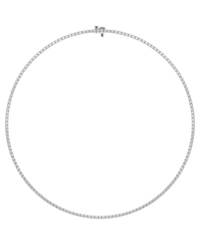 Forever Grown Diamonds Lab-grown Diamond Necklace (8 Ct. T.w.) In Sterling Silver