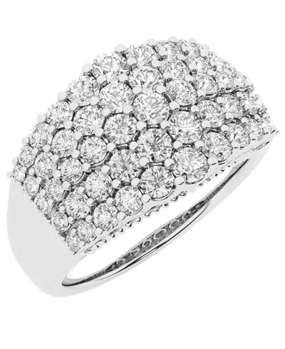 Forever Grown Diamonds Lab-grown Diamond Ring (2 Ct. T.w.) In Sterling Silver