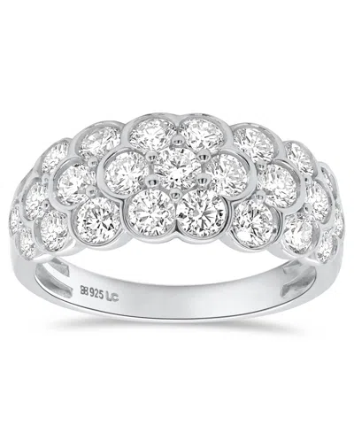 Forever Grown Diamonds Lab-grown Diamond Statement Ring (2 Ct. T.w.) In Sterling Silver (also In 14k Gold-plated Sterling S