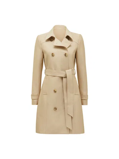 Forever New Women's Natasha Soft Trench Coat In Brown