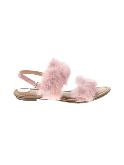 Pre-owned Forever Sandals In Pink