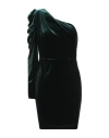 Forever Unique Woman Short Dress Emerald Green Size 10 Polyester In Green