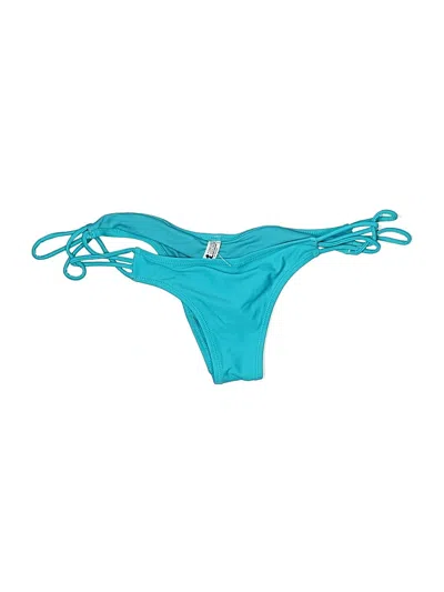 Pre-owned Forever Young Swimsuit Bottoms In Blue
