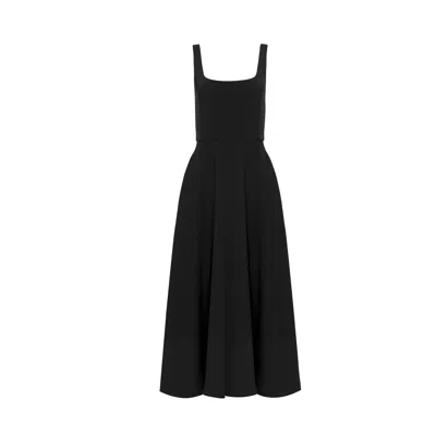 Forever Young The Label Women's Anisa Midi Dress Black