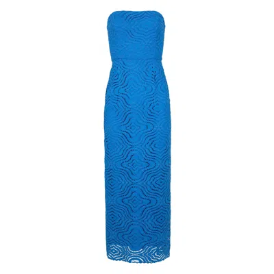 Forever Young The Label Women's Callie Midi Dress Blue