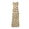 Forever Young The Label Women's Vivienne Maxi Olive Dress In Green