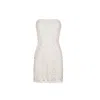 Forever Young The Label Women's White Callie Mini Dress In White