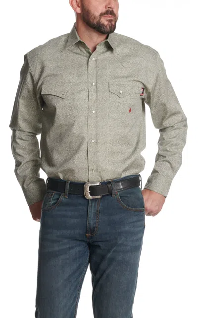 Forge Men's Tan Fr Paisley Print Western Shirt In Brown