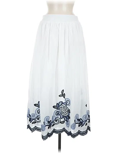 Pre-owned Forgotten Grace Casual Skirt In White