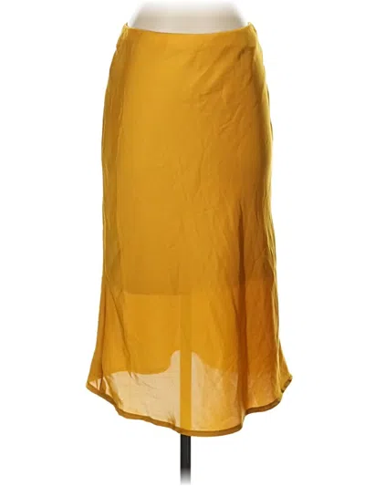 Pre-owned Forgotten Grace Casual Skirt In Yellow