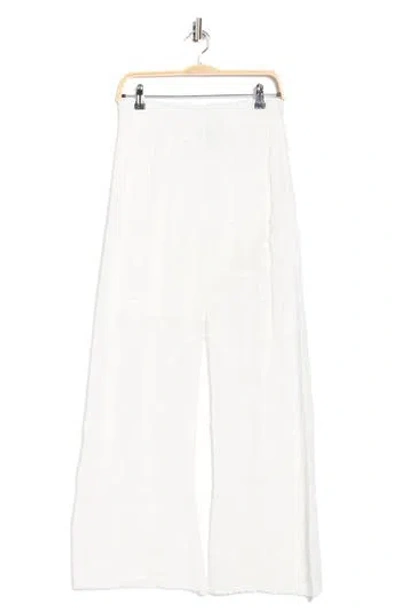 Forgotten Grace Embroidered Pull On Pants In White