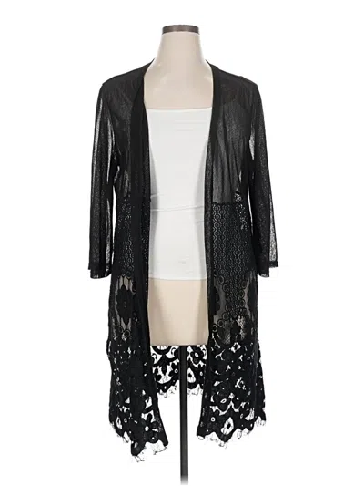 Pre-owned Forgotten Grace Kimono In Black