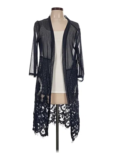 Pre-owned Forgotten Grace Kimono In Black