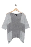 Forgotten Grace Open Knit Top In Multi