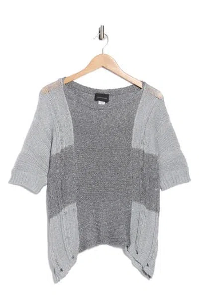 Forgotten Grace Open Knit Top In Multi