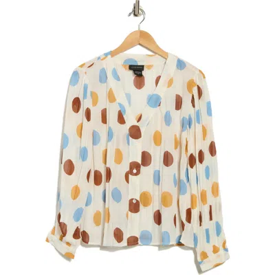 Forgotten Grace Polka Dot Button-up Shirt