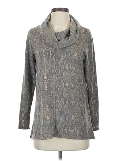Pre-owned Forgotten Grace Pullover Sweater In Gray