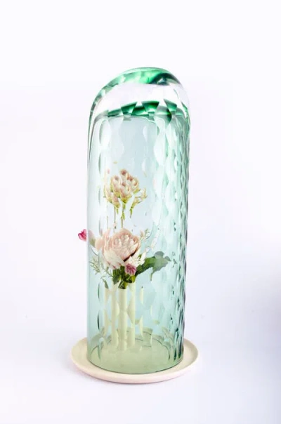 Form & Seek Op-vase In Green