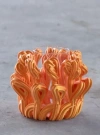 Form & Seek Superbloom Vase In Orange