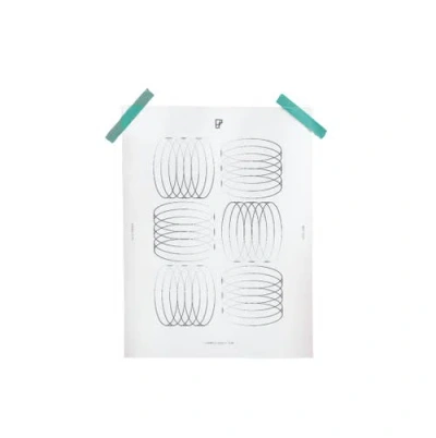 Form & Seek X-ray Print Artwork In White