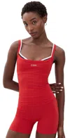 Form Layered Cami Cherry/navy/white In Cherry/navy/white