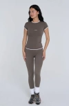 Form Layering Tee In Gray