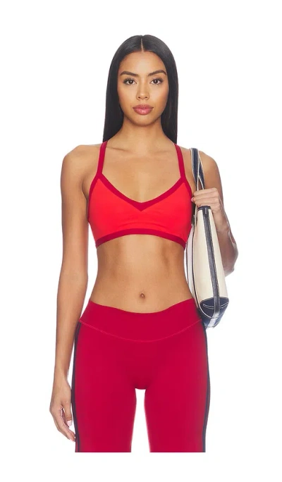 Form Reversible V Neck Sports Bra In Pink