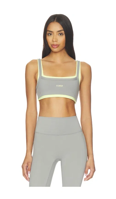 Form Scoop Layer Sports Bra In Animal Print