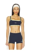 Form Scoop Layered Bra In Blue