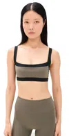 Form Layered Bra Walnut/black In Brown