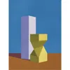 Forma Art Studio Form And Structure No. 05 Geometric Abstract Art Print In Multi