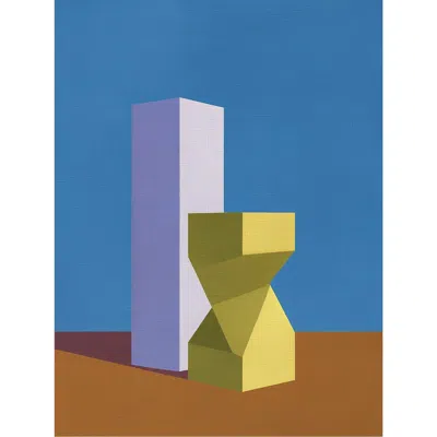 Forma Art Studio Form And Structure No. 05 Geometric Abstract Art Print In Multi