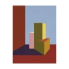 Forma Art Studio Form And Structure No. 06 Geometric Abstract Art Print In Multi