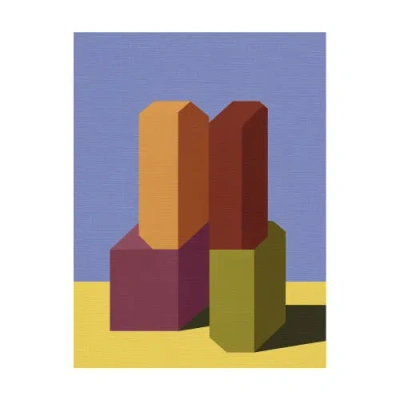 Forma Art Studio Form And Structure No. 09 Geometric Abstract Art Print In Multi
