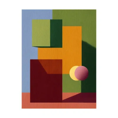 Forma Art Studio Form And Structure No. 11 Geometric Abstract Art Print In Multi