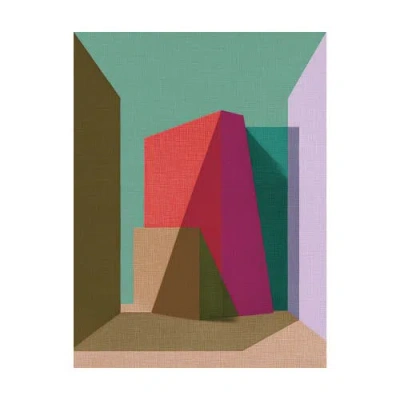 Forma Art Studio Form And Structure No. 12 Geometric Abstract Art Print In Multi