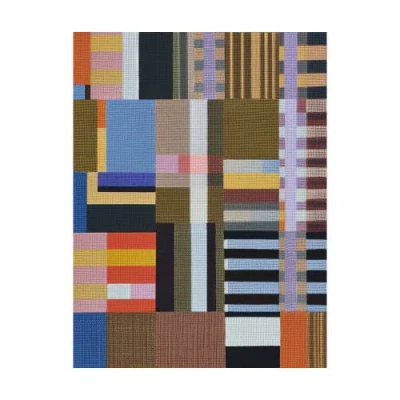 Forma Art Studio Woven Perspectives No. 02 Geometric Abstract Art Print In Multi