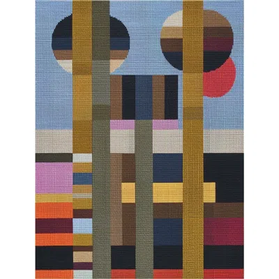 Forma Art Studio Woven Perspectives No. 13 Geometric Abstract Art Print In Multi